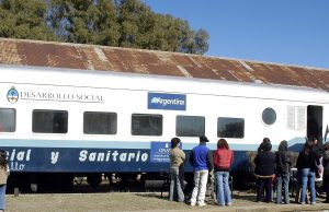 Tren de desarrollo social y sanitario