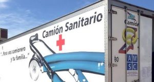 camion sanitario camioneros